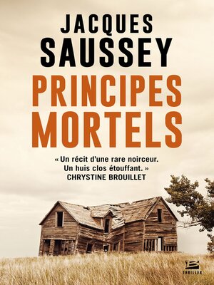 cover image of Principes mortels